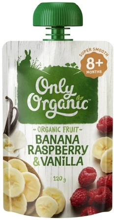 Only Organic Baby Food 120g Selected Varieties