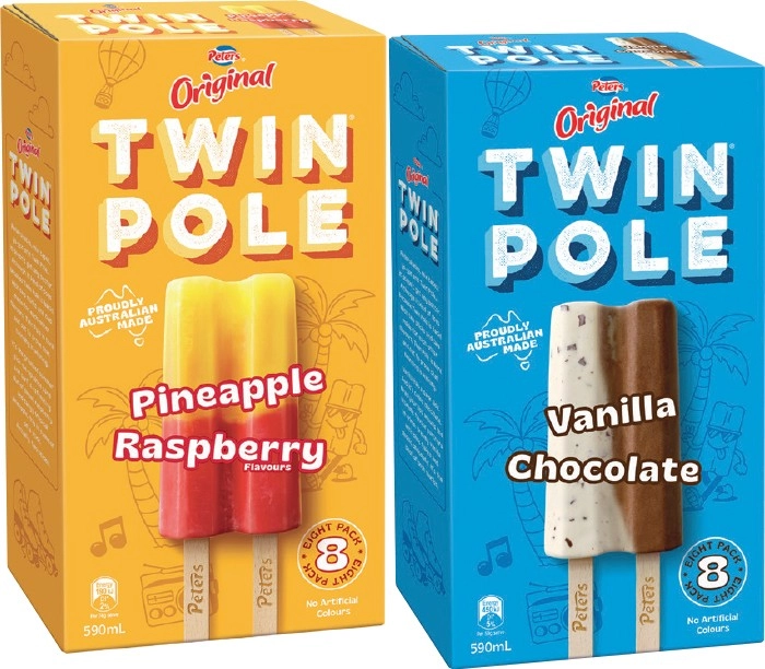 Peters Original Twin Pole 8 Pack Selected Varieties