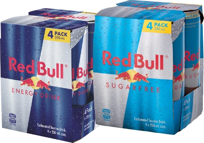 Red Bull Energy Drink 4x250mL Selected Varieties