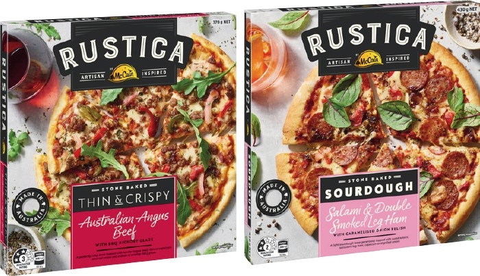 Rustica by McCain Stone Baked Pizza 335‑450g Selected Varieties