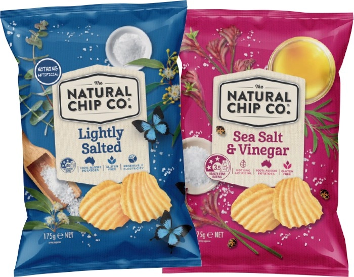 The Natural Chip Co. Chips 150‑175g Selected Varieties