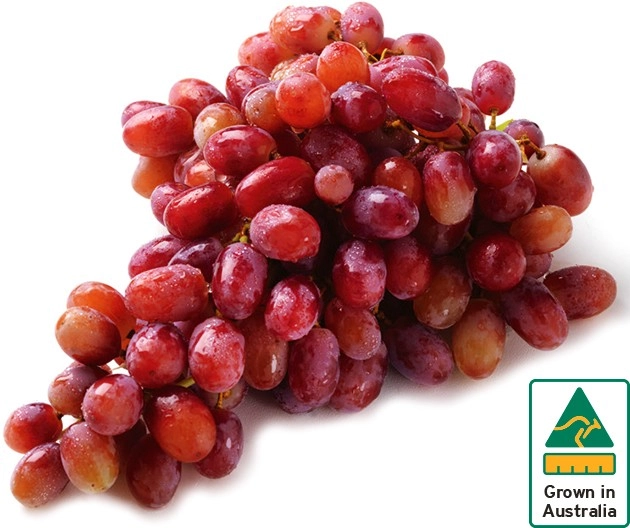 Australian Red Seedless Grapes