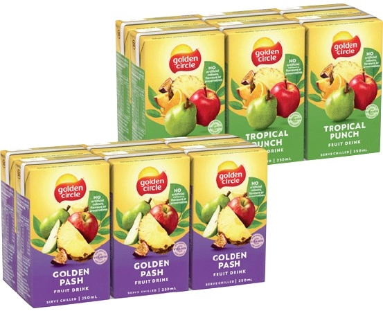 Golden Circle Fruit Drink 6x250mL Selected Varieties