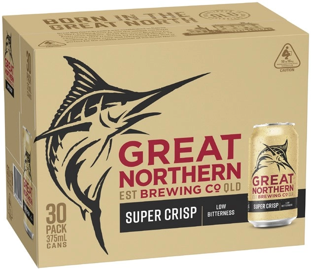 Great Northern Super Crisp Lager 30 Can Block