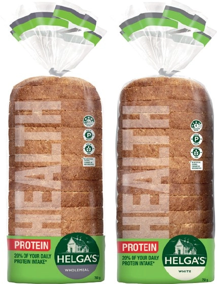 Helga's Lower Carb, Protein or Prebiotic Bread 700‑750g Selected Varieties