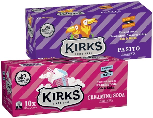 Kirks 10x375mL Selected Varieties