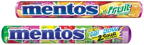 Mentos Roll 37.5g Selected Varieties