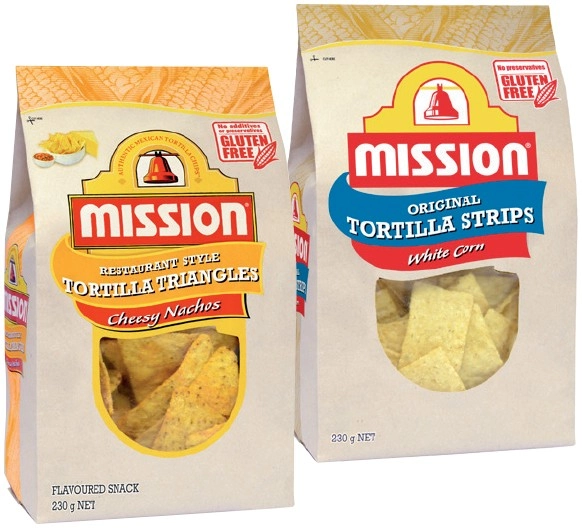 Mission Tortilla Corn Chips 230g Selected Varieties