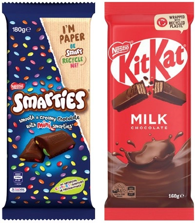 Nestlé Chocolate Block 118‑180g Selected Varieties