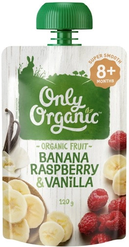 Only Organic Baby Food 120g Selected Varieties