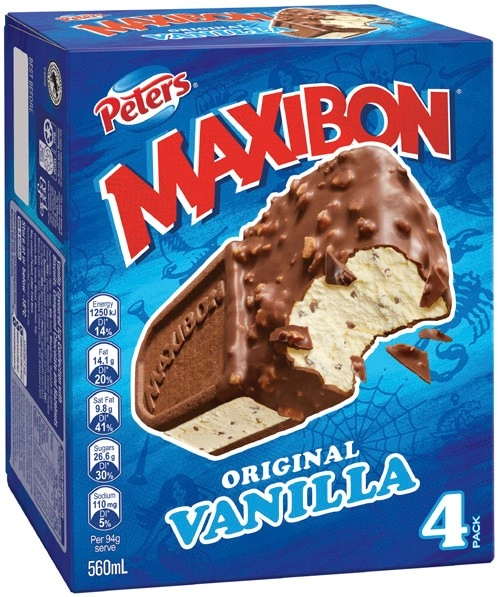 Peters Maxibon 4 Pack Selected Varieties