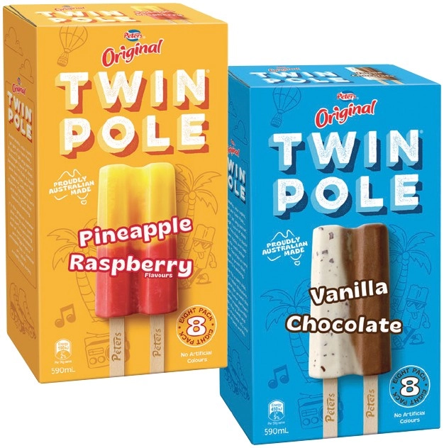 Peters Original Twin Pole 8 Pack Selected Varieties