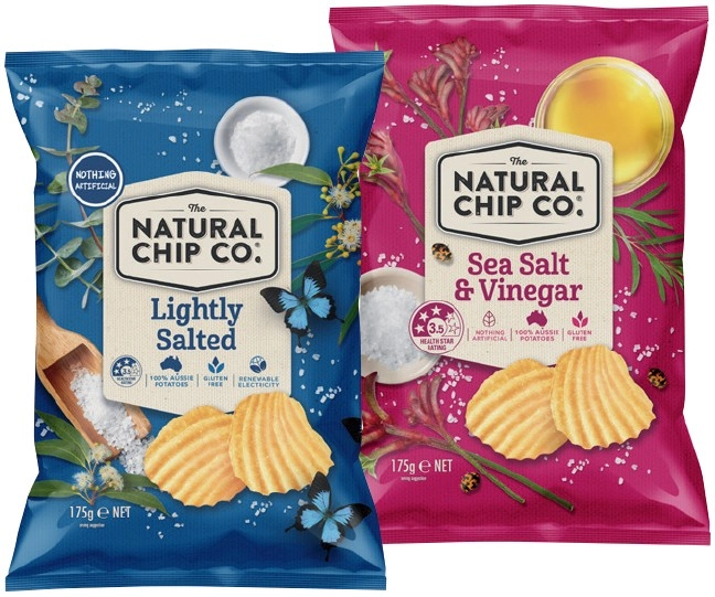 The Natural Chip Co. Chips 150-175g Selected Varieties