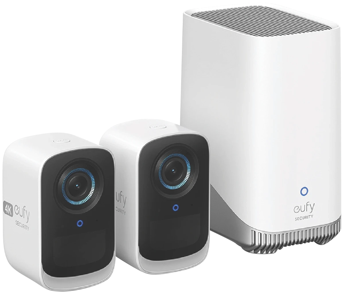 eufy Security Eufycam 3C (2 Pack) & Homebase 3