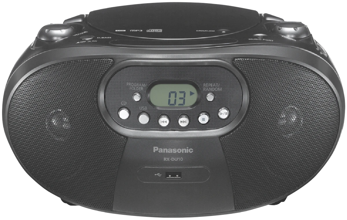 Panasonic Portable AM/FM Radio and CD Player