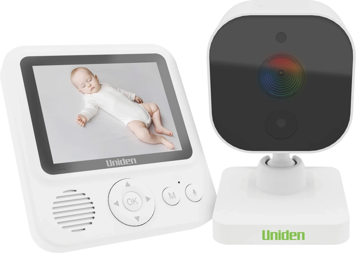 Uniden 2.8" Colour Display Baby Monitor