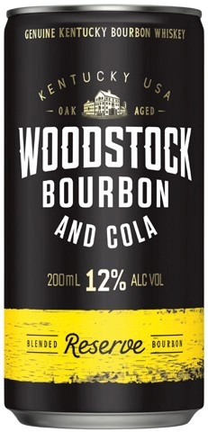 Woodstock & Cola Reserve 12% 4 Pack