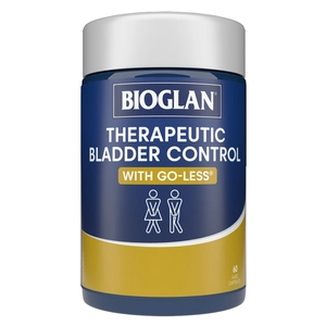 Bioglan Therapeutic Bladder Control With Go-Less 60 Capsules