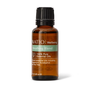 Natio Focus On Breathing Pure Essential Oil Blend 25mL