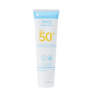 Priceline Face Sunscreen SPF 50+ 75mL