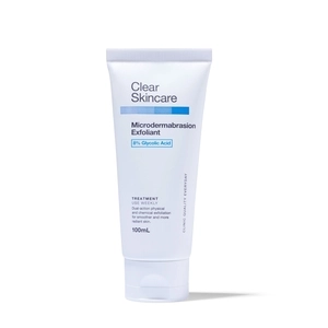 Clear Skincare Microdermabrasion Exfoliant with 8% Glycolic Acid 100mL