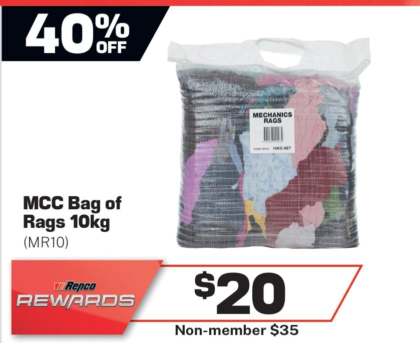 Bag of Rags 10kg - MR10