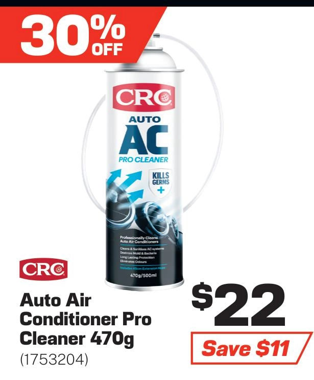 CRC Auto AC Pro Cleaner 470g - 1753204