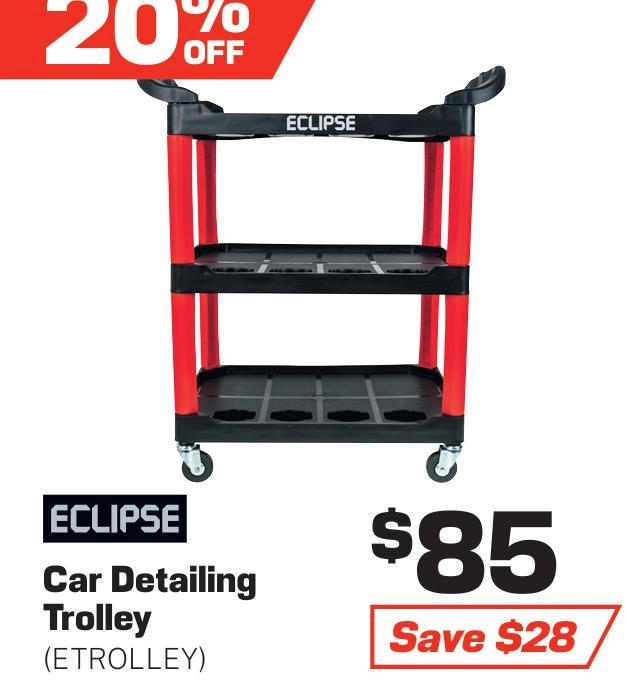 Eclipse Car Detailing Trolley