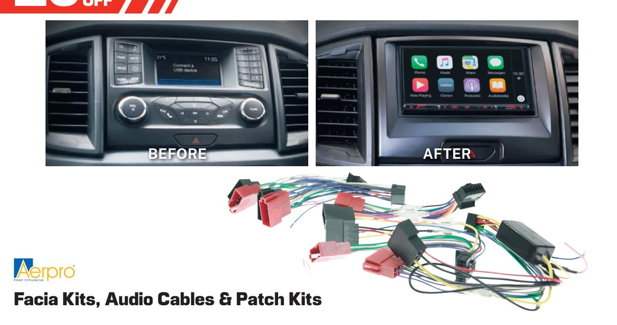 Facia Kits, Audio Cables & Patch Kits