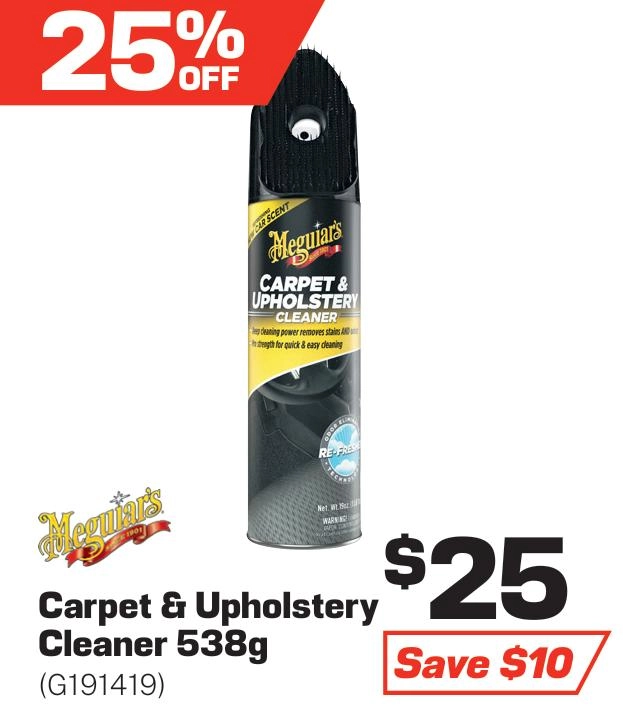 Meguiar's Carpet & Upholstery Cleaner 538g - G191419