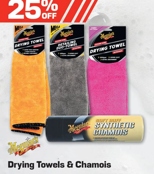 Meguiar's Drying Towels & Chamois