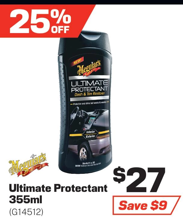 Meguiar's Ultimate Protectant - Dash & Trim Restorer 355ml - G14512