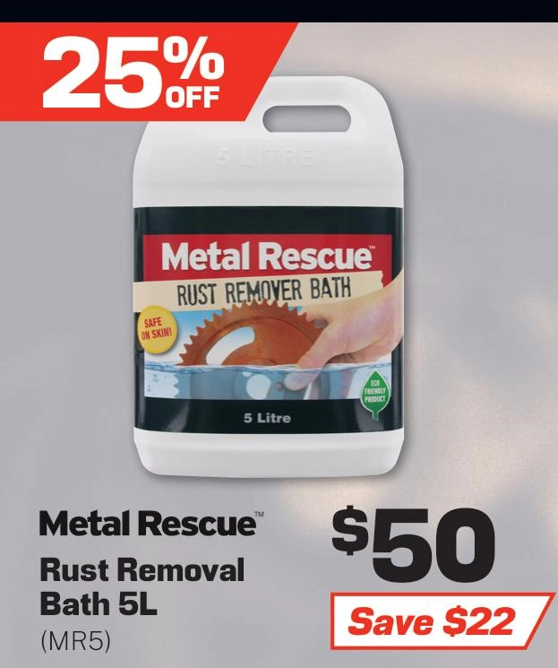 Metal Rescue Rust Removal Bath 5L - MR-5