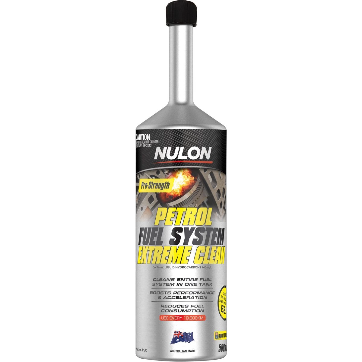 Nulon Petrol System Extreme Clean 500ml - PEC