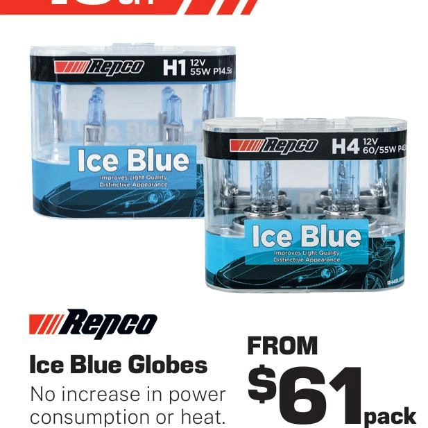 Repco Ice Blue Globes