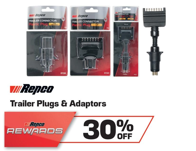 Repco Trailer Plugs & Adaptors