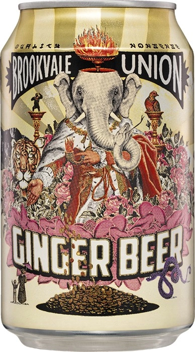 Brookvale Union Ginger Beer Cans 330mL