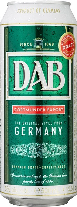 Dab German Beer Cans 500mL