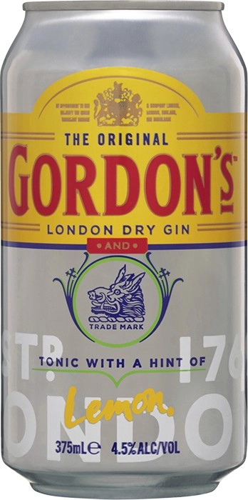 Gordon's Gin & Tonic Cans 375mL