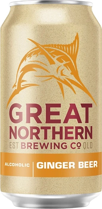 Great Northern Brewing Co. Ginger Beer 10 pack Cans 375mL