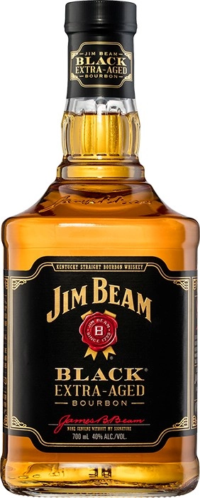 Jim Beam Black Extra-Aged Kentucky Straight Bourbon Whiskey 700mL