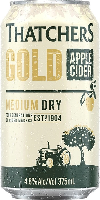 Thatchers Gold Apple Cider Can 375mL