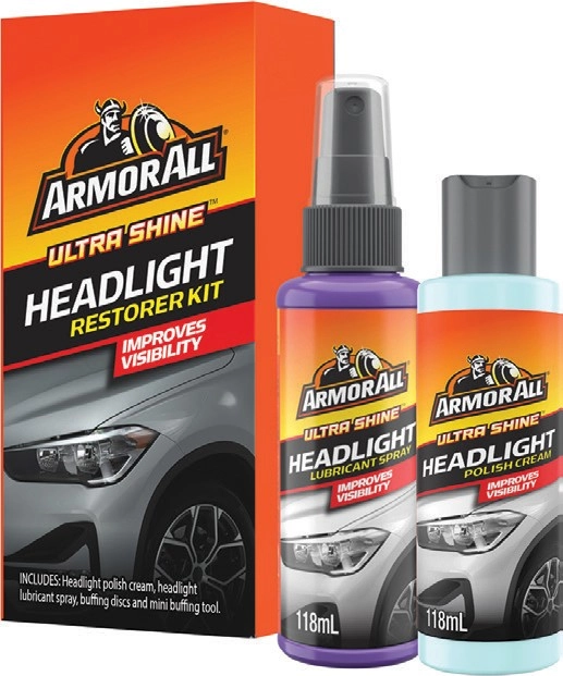 Armor All Ultra Shine Headlight Restorer Kit