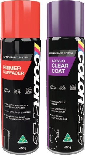 Colorspec 400g Acrylic Clear & Primer Surfacer