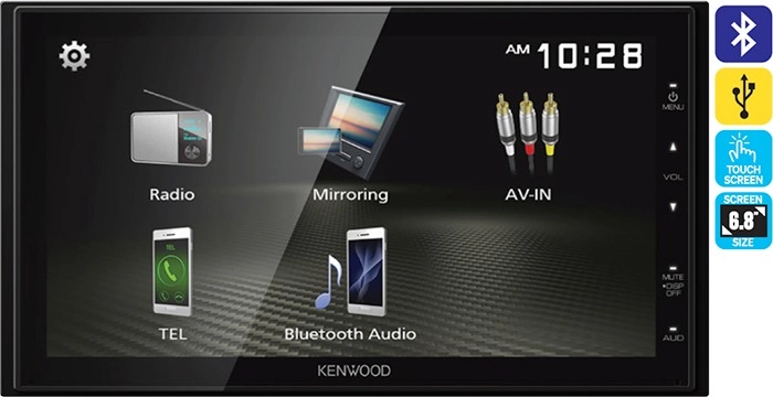 Kenwood 6.8" Touchscreen Digital Media Player