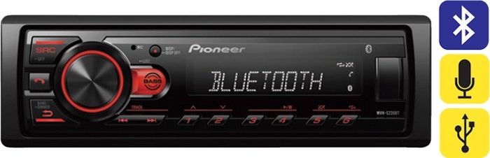 Pioneer Digital Media Player with Bluetooth