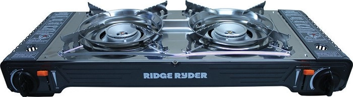 Ridge Ryder Dual Burner Butane Stove