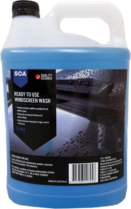 SCA 5L Ready to Use Windscreen Wash