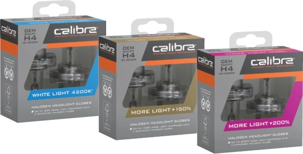 Selected Calibre Performance Headlight Globes