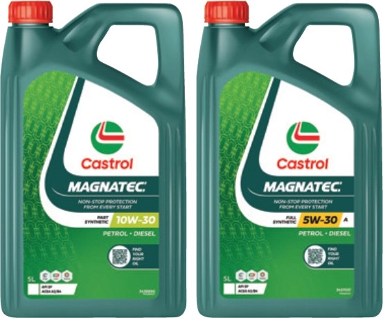 Selected Castrol 5L Magnatec Engine Oils^